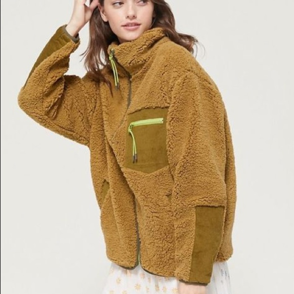 Urban outfitters fleece jacket - Picture 1 of 8